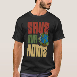 Camiseta Ecologista: proteção ambiental das plantas animais