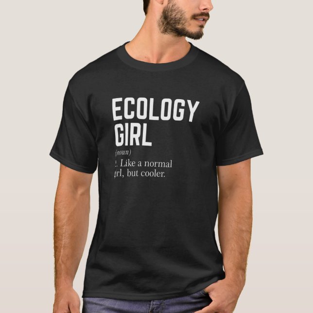 Camiseta Ecology Girl (Frente)