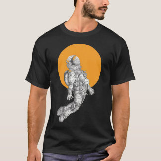 Camiseta Ecomi Para O Pacote Espacial Da Lua Astronauta Mel