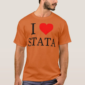 Camiseta Econometria STATA sobre estatísticas dos estudante