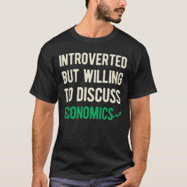 Camiseta Economia Engraçada