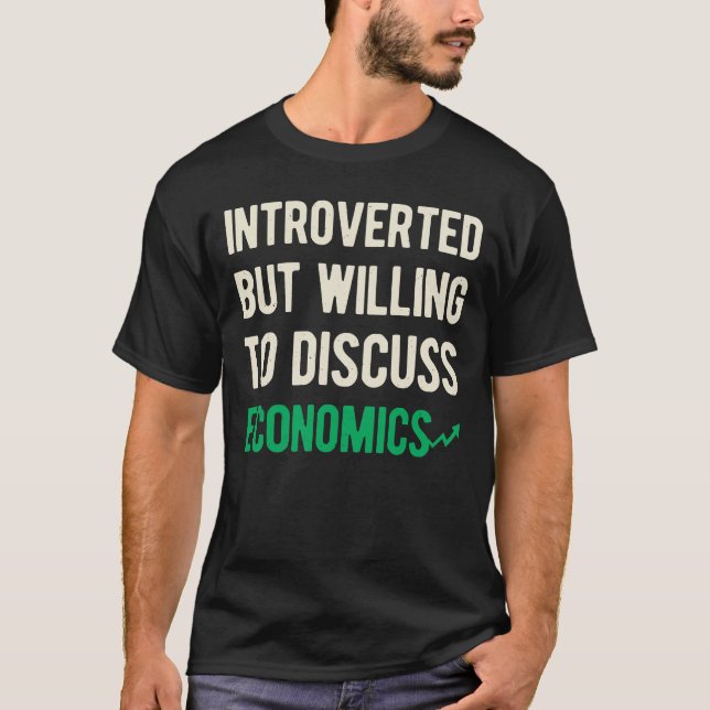 Camiseta Economia Engraçada (Frente)