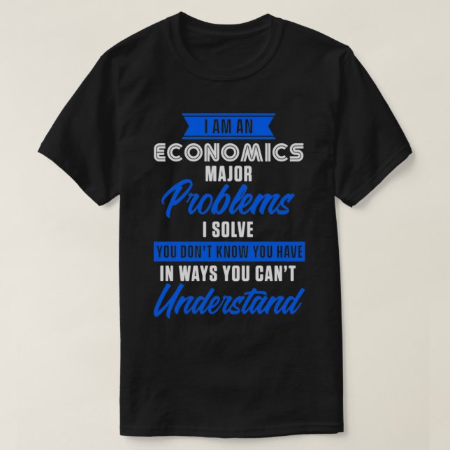 Camiseta Economia Grande Economista Capital Epert (Frente do Design)