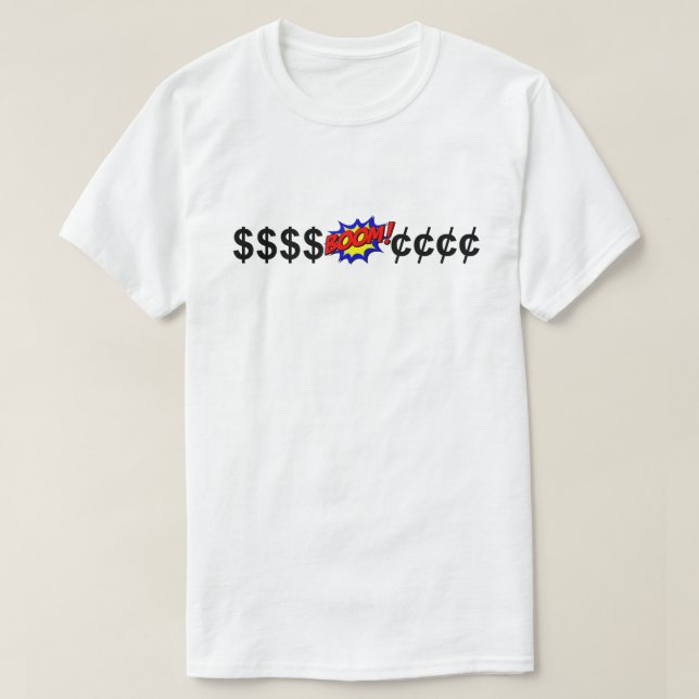 Camiseta Economic Boom™ (Frente do Design)