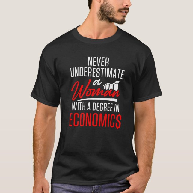 Camiseta Economista - Economia do Power Business GraduaçãoG (Frente)