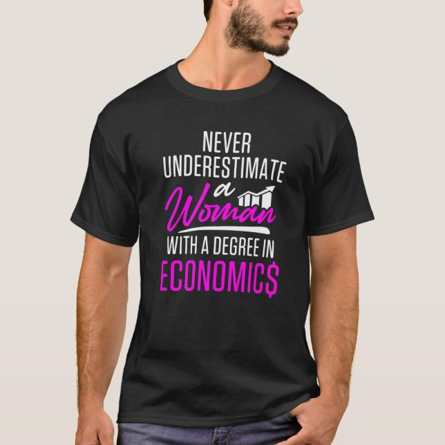 Camiseta Economista - Economia do Power Business GraduaçãoG (Frente)