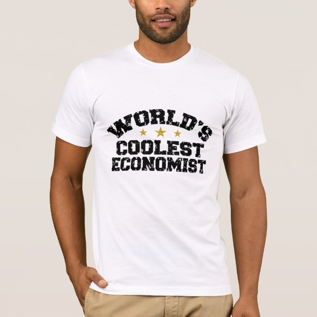Camiseta Economista engraçado (Frente)