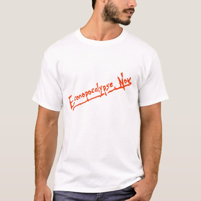 Camiseta Econopocalypse (Frente)