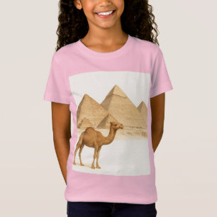 Camiseta Ecos do Egito: Camelo pelas Pirâmides, Pirâmides a