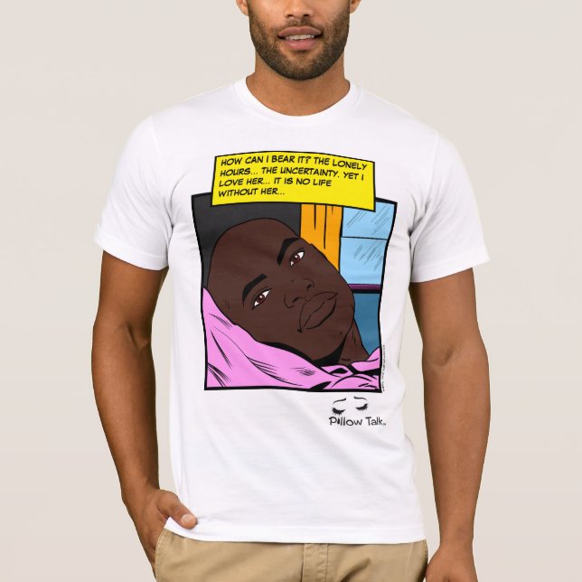 Camiseta Ecos Românticos Horas Solitárias Romance Comic (Frente)