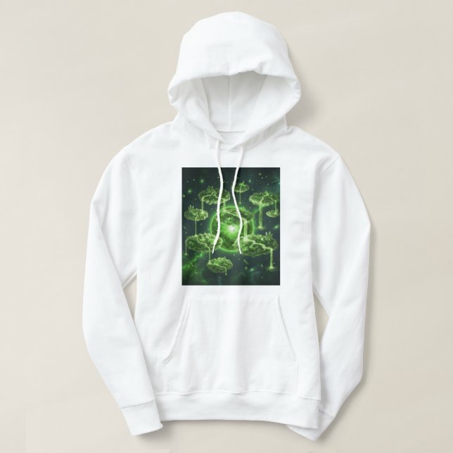 Camiseta Ecossistema Flutuante (Frente do Design)