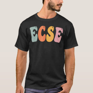 Camiseta ECSE Retro Groovage Women Happy First Day of