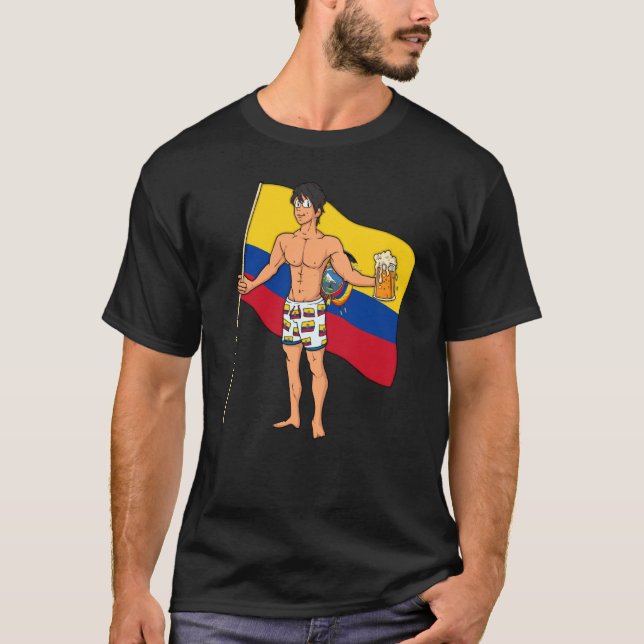 Camiseta Ecuador Hot Boy (Frente)