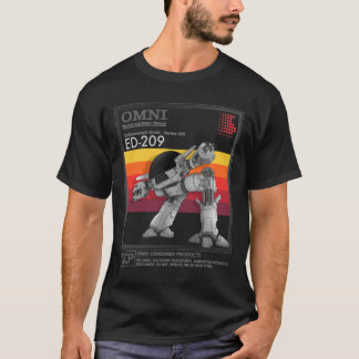 Camiseta ED-209 T-Shirt Manual de Serviço e Reparo