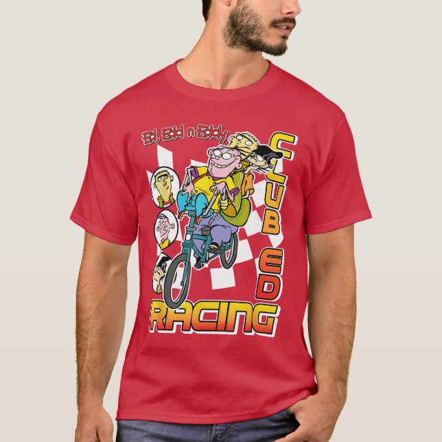 Camiseta Ed EDD N Eddy Club Ed Bike Racing Checkered Flag C (Frente)