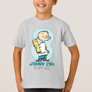 Camiseta Ed, Edd, n' Eddy Jonny 2x4 e Plank
