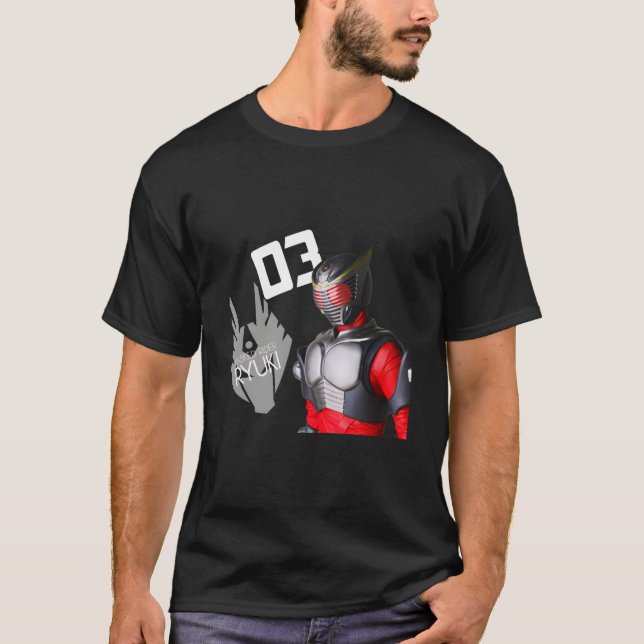 Camiseta Ed Rider Ryuki (Frente)