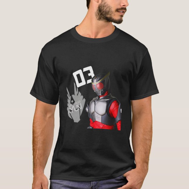 Camiseta Ed Rider Ryuki (Frente)