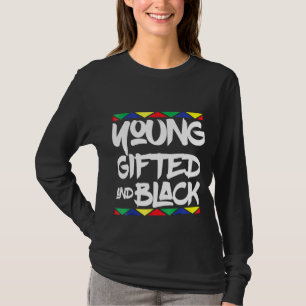 Camiseta Ed Young Black Linda História do Orgulho Africano
