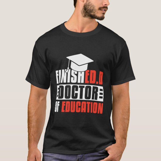 Camiseta Edd Doutora Em Educação (Frente)