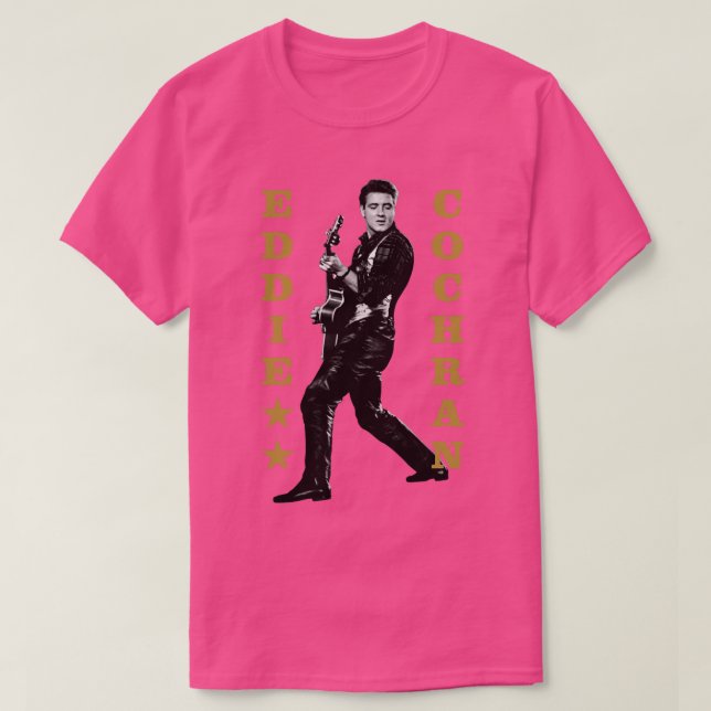 Camiseta Eddie Cochran (Frente do Design)