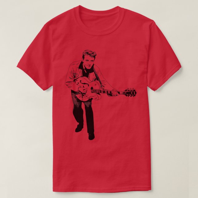 Camiseta Eddie Cochran (Frente do Design)