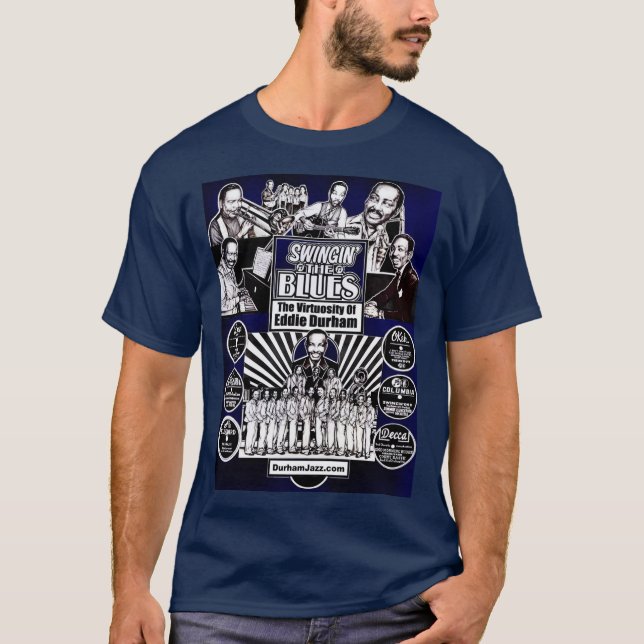 Camiseta Eddie Durham T-Shirt Vol 1 Livro CapaArt (Frente)