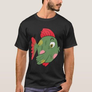 Camiseta Eddie o Peixe Tropical