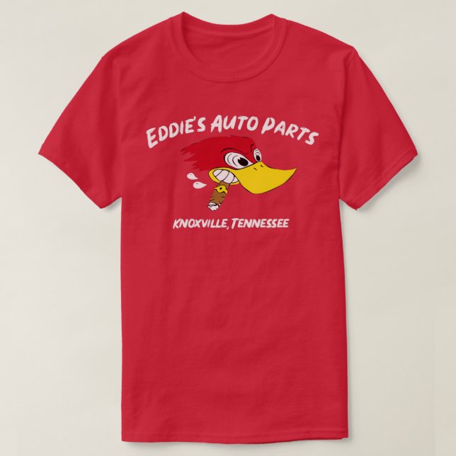 Camiseta Eddies Auto Parts (Frente do Design)