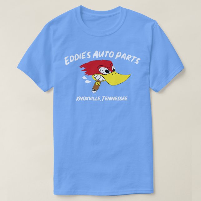 Camiseta Eddies Auto Parts (Frente do Design)
