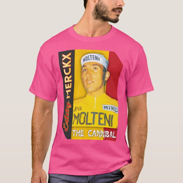 Camiseta Eddy Merckx - O Canibal (Frente)
