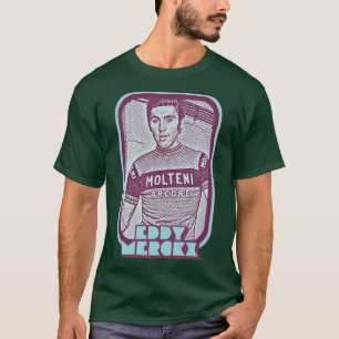 Camiseta Eddy Merckx Retro Cycling Fan Art Design