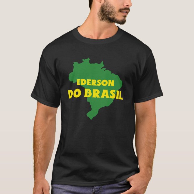 Camiseta Ederson Do Brasil. (Frente)