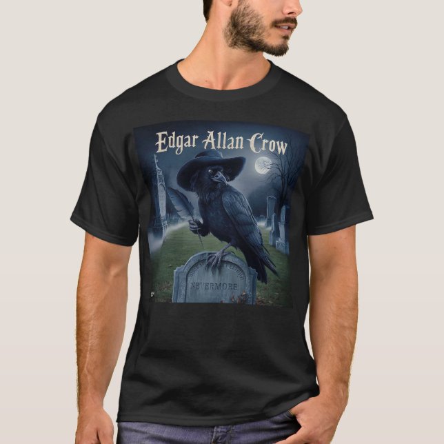 Camiseta Edgar Allan Crow (Frente)
