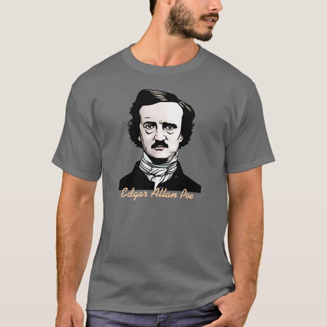 Camiseta Edgar Allan Poe (Frente)