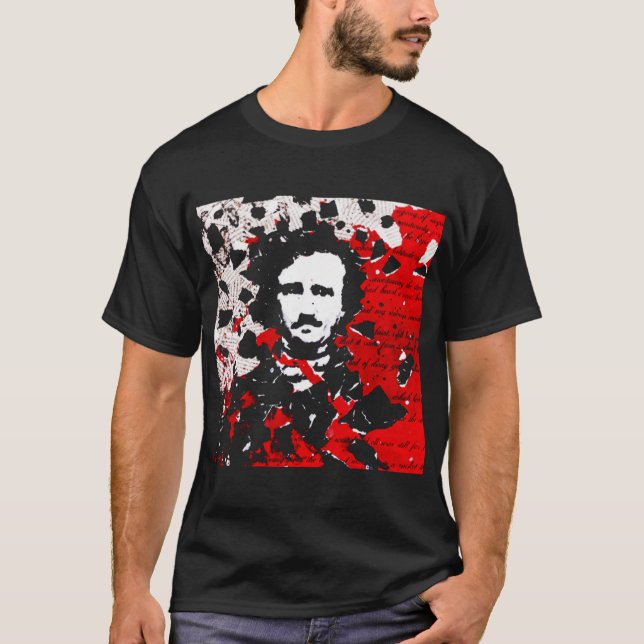 Camiseta Edgar Allan Poe (Frente)