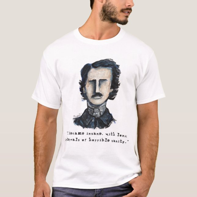 Camiseta Edgar Allan Poe (Frente)