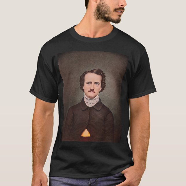 Camiseta Edgar Allan Poe em Cor (Frente)