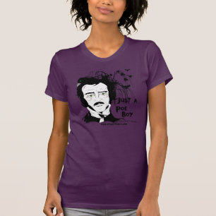 Camiseta Edgar Allan Poe engraçado