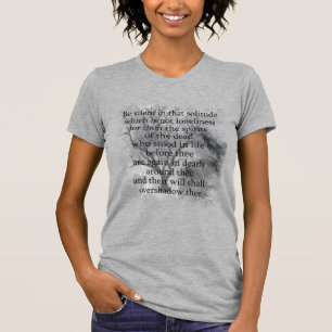 Camiseta Edgar Allan Poe Espíritos do Poema do Halloween do