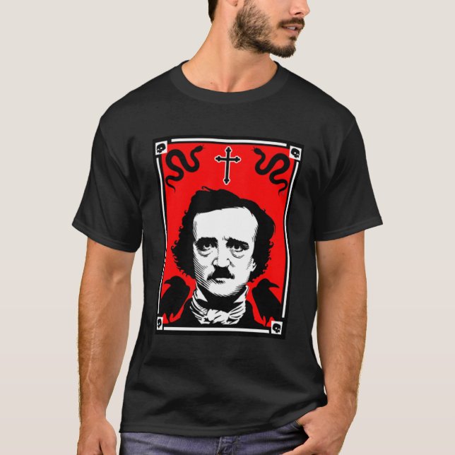 Camiseta Edgar Allan Poe Original (Frente)