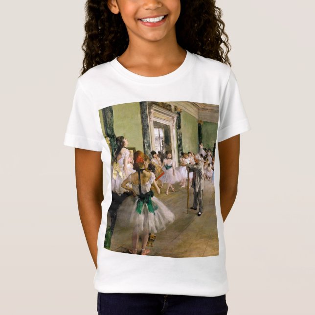 Camiseta Edgar Degas A Aula de Dança (Frente)