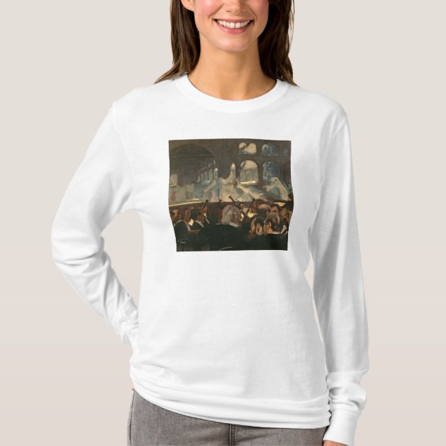 Camiseta Edgar Degas | a cena do balé, a ópera de Meyerbeer (Frente)