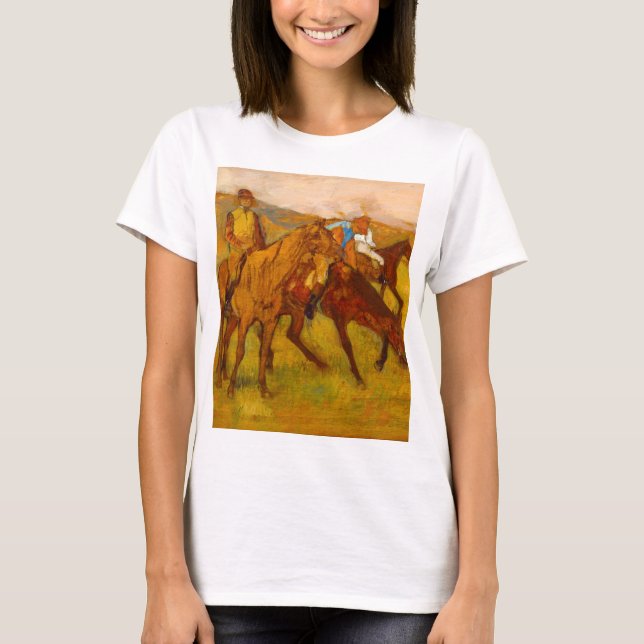 Camiseta Edgar Degas Antes da Corrida (Frente)