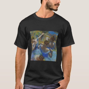 Camiseta Edgar Degas Bailarinas Azuis Impressionismo Ballet