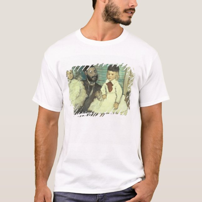 Camiseta Edgar Degas | Comte Le PIC e seus filhos (Frente)