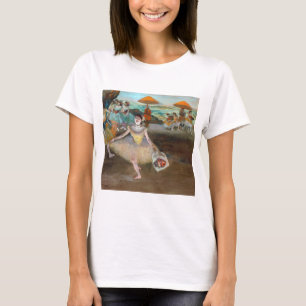Camiseta Edgar Degas - Dançarina com Buquê, Curvando-se no 