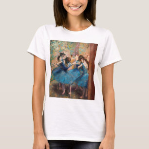 Camiseta Edgar Degas - Dançarinas em azul