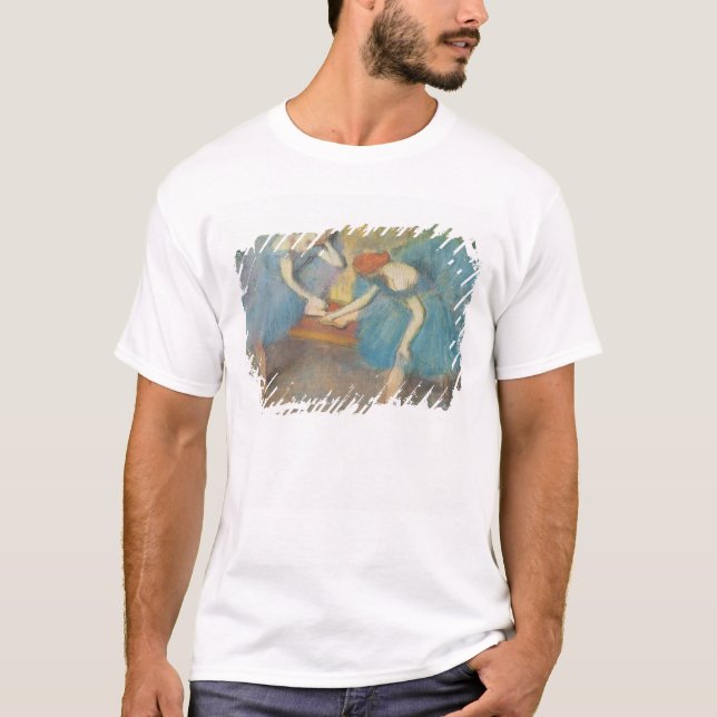 Camiseta Edgar Degas | dois dançarinos em repouso, (Frente)