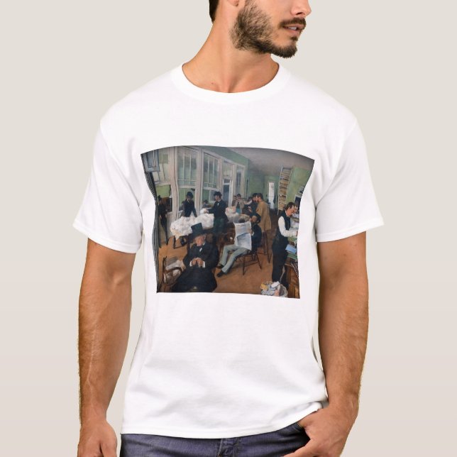 Camiseta Edgar Degas - Escritório de Algodão em Nova Orlean (Frente)